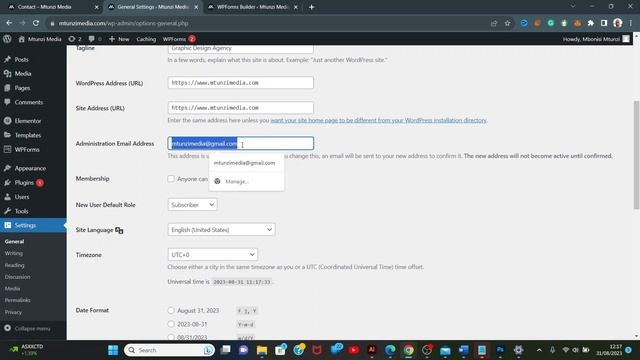 WPForms Email Notifications: How to Easily Change Receiving Address | WordPress Tutorial смотреть онлайн