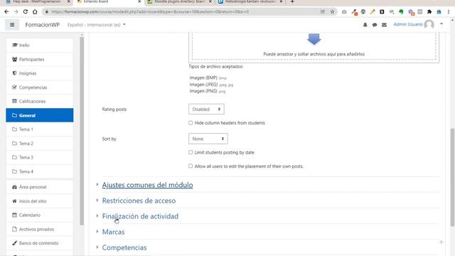 Cómo utilizar listas tipo Trello en el LMS Moodle (metodología Kanban) смотреть онлайн
