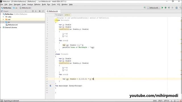 #336 Kotlin Tutorial | declaredFields of Reflection смотреть онлайн