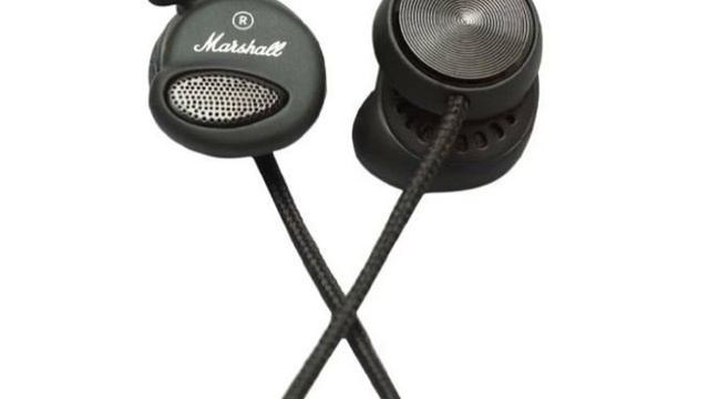 Marshall Minor In ear Headphones pitch Black смотреть онлайн