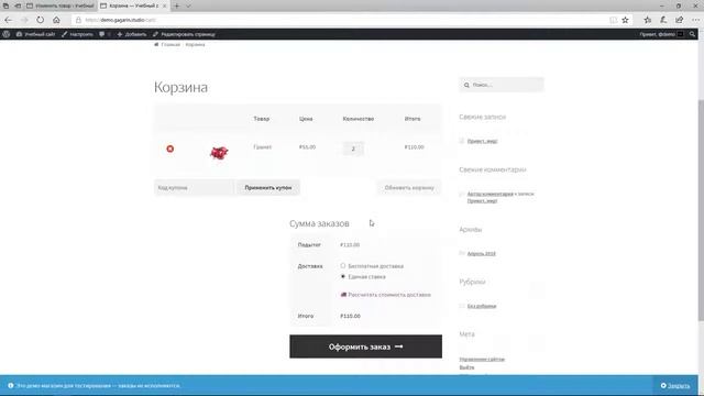 17 Настройка доставки в WooCommerce Единая ставка, бесплатная доставка смотреть онлайн