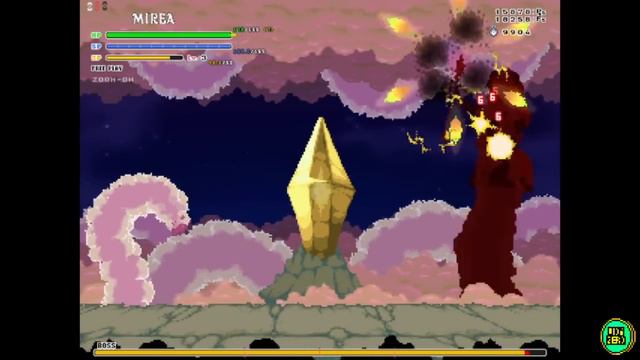 Megumin - Echidna Wars Dx - stage 3 gameplay смотреть онлайн