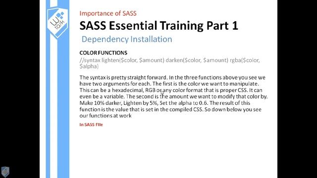 Importance of Color Method | SASS Bangla Tutorial | SASS Essential Training - Part 1 смотреть онлайн