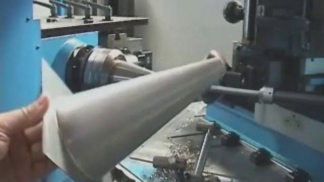 metal spinning and shear forming samples on DENN ZENN machines, CNC controlled смотреть онлайн
