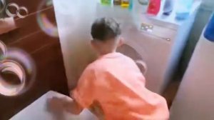 Пена из стиральной машины