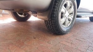 SAILUN TERRAMAX AT tire fitted to Ford Everest 31 inch