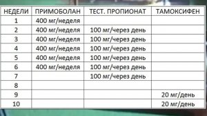 Курс на качественную массу. Примоболан + Тестостерон Пропионат.