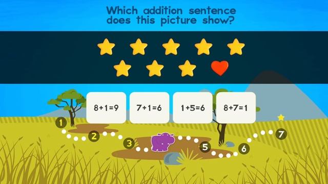 Animal Math First Grade Math Games for Kids Math 1080p Official Eggroll Games смотреть онлайн
