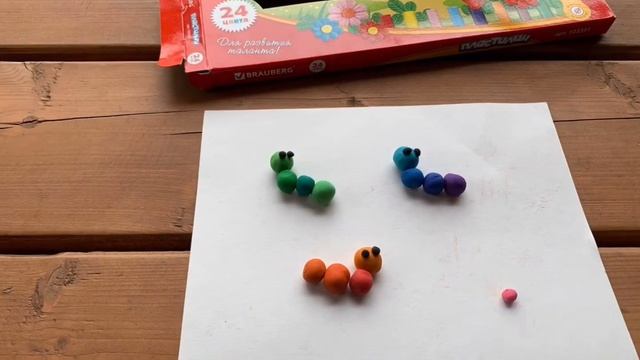 Пластилиновый мультик Гусеницы смотреть онлайн