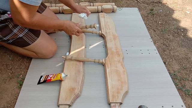 Садовая скамейка своими руками смотреть онлайн