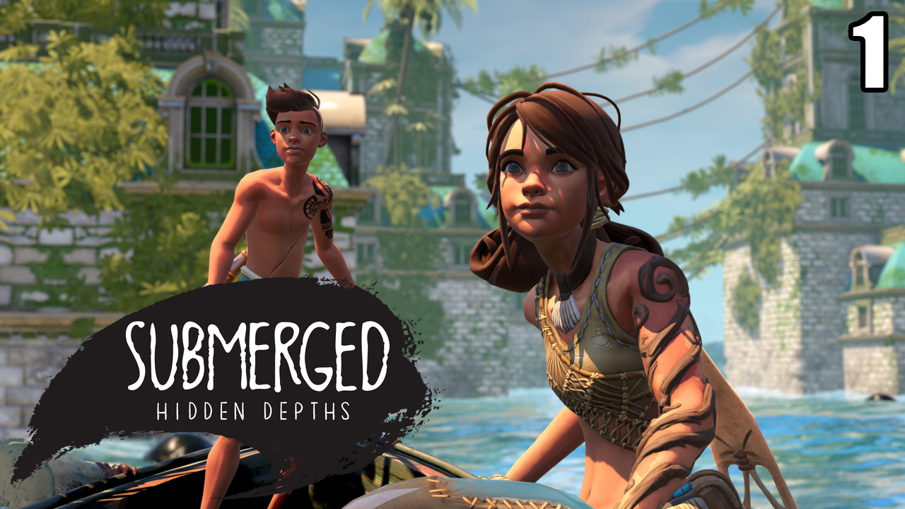 #1 Submerged: Hidden Depths / Затопленные: Скрытое в глубинах (красивое приключение, постапокал)