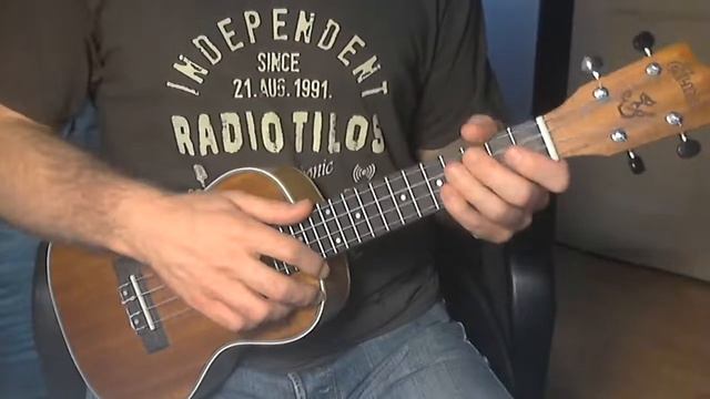 Blandest Nirvana ukulele tutorial смотреть онлайн