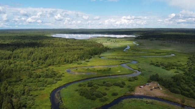 Переславль-Залесский. Успенский монастырь и озеро Сомино.