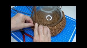 Сова - ключница из бумажной лозы. Мастер - класс