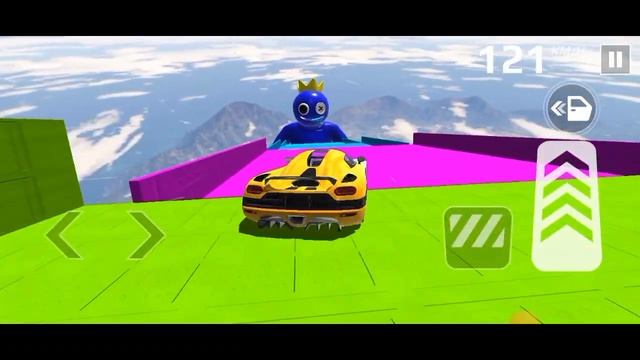 Extream Real Car Racing Simulator | Mega Ramp Super Hero Car Stunt Racing | Android Gameplay смотреть онлайн