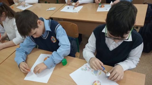 Одесса школа 18 5-В Мастер-класс магниты на Пасху смотреть онлайн