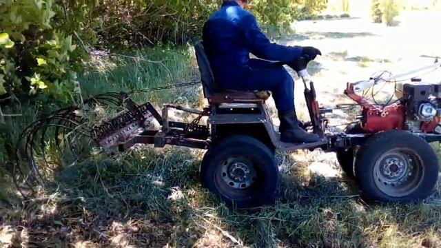 Мотоблок BRAIT-135GB сенокос 2019 (2) смотреть онлайн