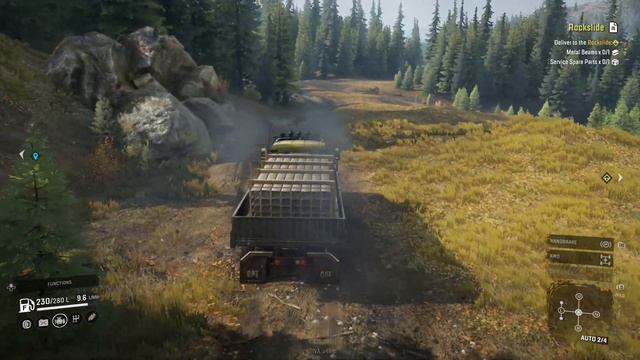 THE ROCKSLIDE | Snow Runner Playthrough | Episode 9 смотреть онлайн