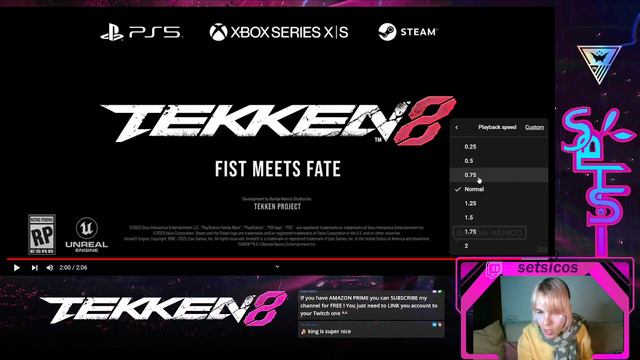 Tekken 8 King trailer reaction! Announcing is FUN! смотреть онлайн