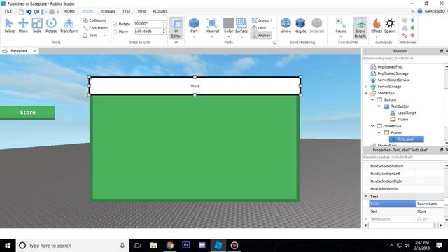 Roblox Studio - How to Tween GUI смотреть онлайн