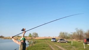 кормление ракетой #East shark #рыбалка #крым