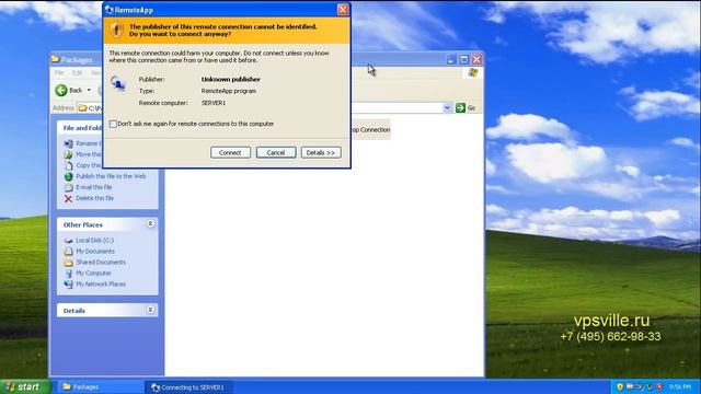 Настройка RemoteApp. Запуск удаленных приложений через терминальную сессию. смотреть онлайн