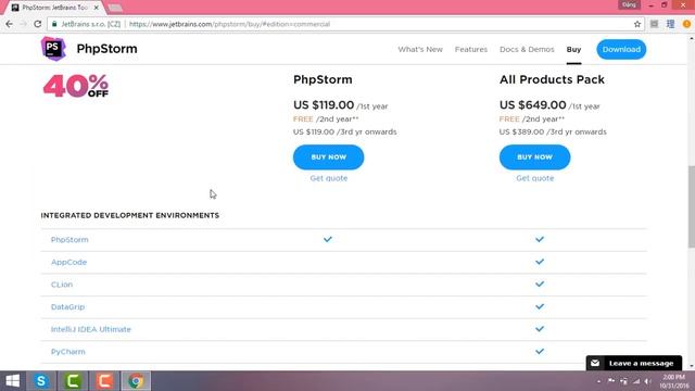 4 Cài đặt IDE PHP Storm | Laravel PHP Framework | Đặng Kim Thi смотреть онлайн