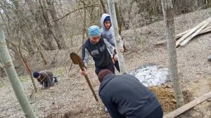 Строим домик в лесу. Часть 1