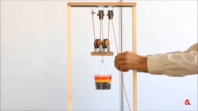 Как работает полиспаст - получаем выигрыш в силе смотреть онлайн