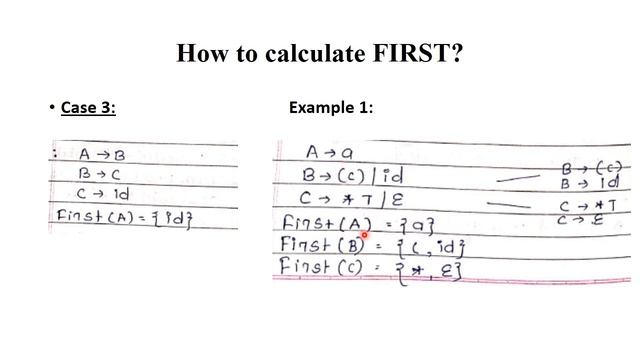 SP 8: Part 1: How to Calculate FIRST & FOLLOW in Parser? смотреть онлайн