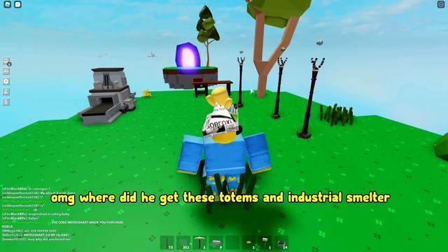 I Hired A Noob Builder For $5,000,000 And Can't Believe This Happened.. Roblox Sky Block смотреть онлайн