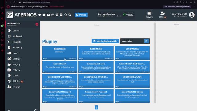 ako si vytvorit server na Aternos a ako ho nastavit смотреть онлайн