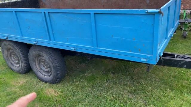 Самоскидний прицеп з підвищеною прохідністю. Помічник японського міні трактора Iseki смотреть онлайн