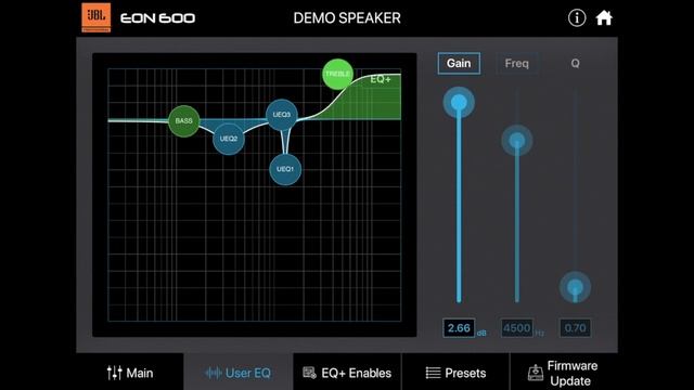 Eon Connect приложение для JBL Eon 612, 615, 610
