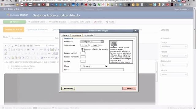 Curso Básico de Joomla 07 -Artículos avanzados- смотреть онлайн
