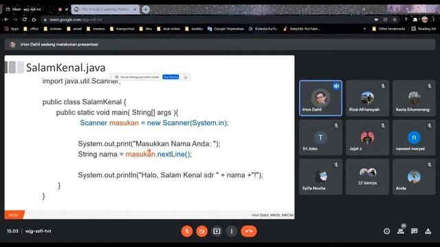 pertemuan 8 java,; jawaban uts dan mengambil input dengan class scanner смотреть онлайн