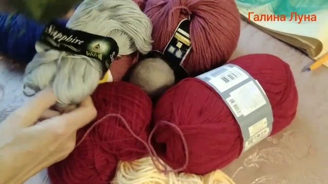 Что связать из остатков пряжи ? смотреть онлайн