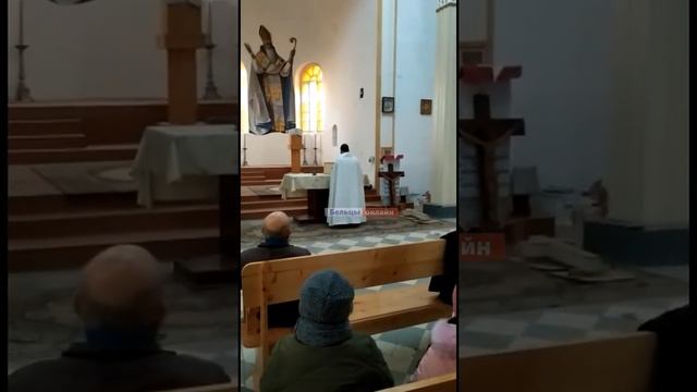 Служба в армянской апостольской церкви Бельц (Святого Григория Просветителя) - 10/01/2021 смотреть онлайн