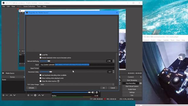 Stream WIFI security camera. add network cam to obs смотреть онлайн