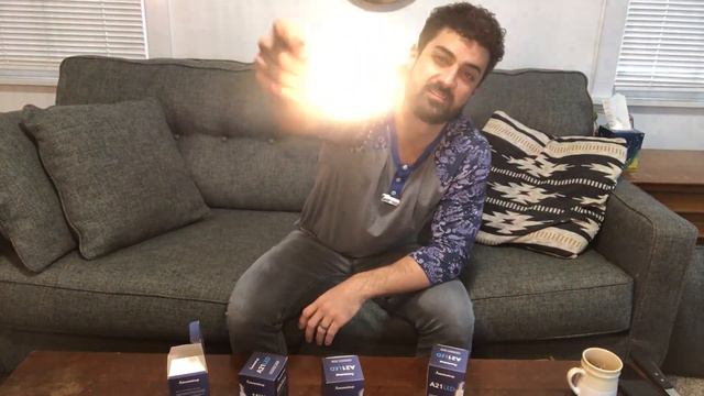 Amzmakup Rechargeable Light Bulbs - Unboxing and Review смотреть онлайн