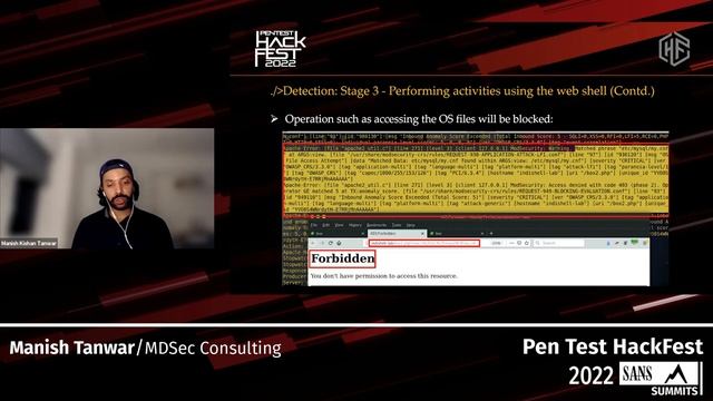 Flying Under the Radar: Hiding Web Shells From Web Application Firewall смотреть онлайн