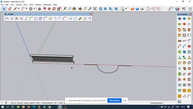 Google Sketch Up - Use of Plugin shape Bender смотреть онлайн