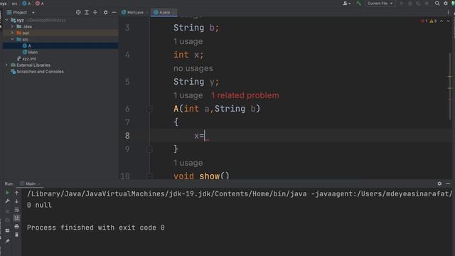 Constructor in Java | class 11 смотреть онлайн