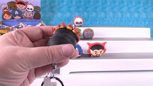 Marvel Tsum Tsum Series 1 Figural Keyrings Disney Toy Review Opening | PSToyReviews смотреть онлайн