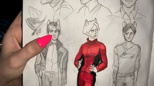 МОЙ КОНЦЕПТБУК - СКЕТЧБУК смотреть онлайн