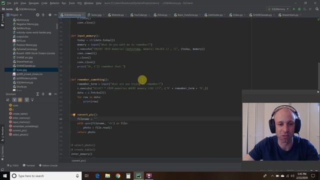 Python SQLite Adding Photos (BLOB) to a Digital Memory | #51 (SQLite #4) смотреть онлайн