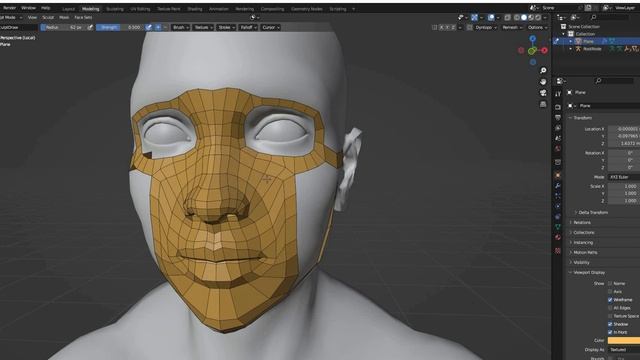 Как сгладить полигоны в Blender смотреть онлайн