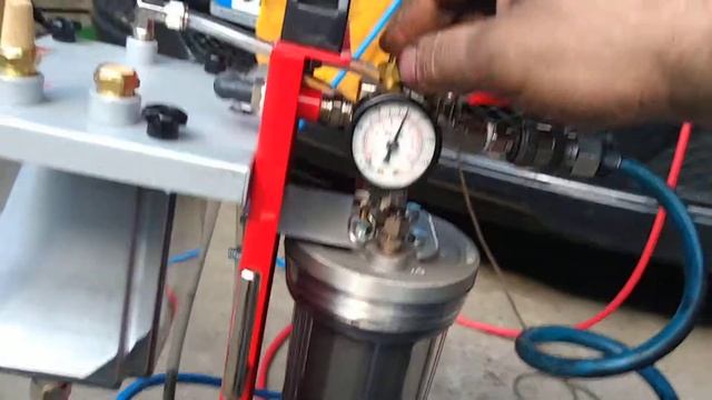 Промывка системы кондиционирования Установкой для промывки системы кондиционирования 1409 JTC смотреть онлайн