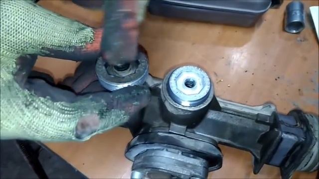 РЕМОНТ РУЛЕВОЙ РЕЙКИ ПРИОРЫ С ЭУР ЧАСТЬ 2