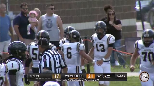 Geneva Football Highlights vs Waynesburg on 9.17.22 смотреть онлайн